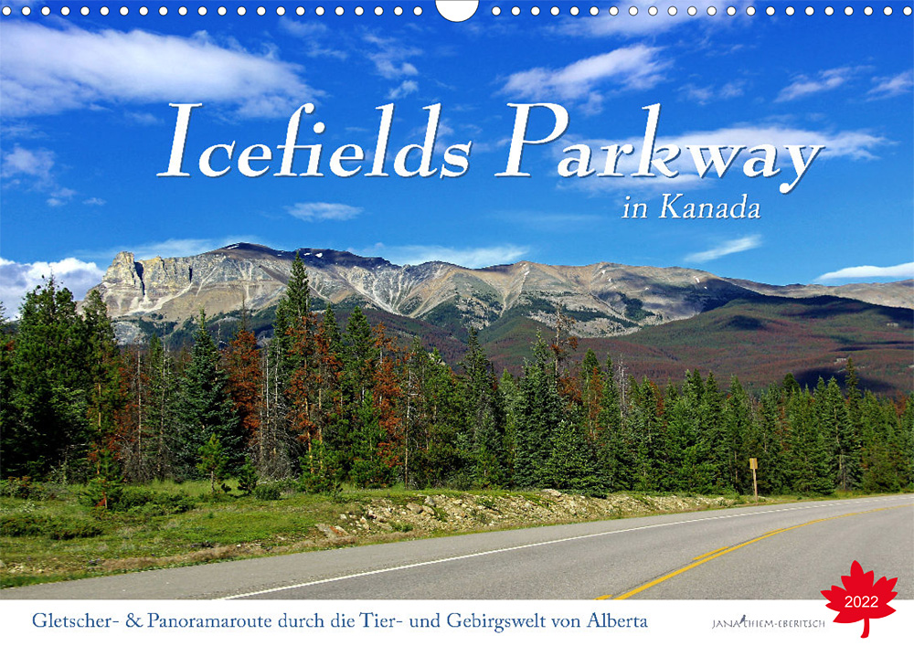 Reisekalender Icefields Parkway in Kanada